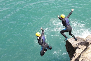 Coasteering in Newquay